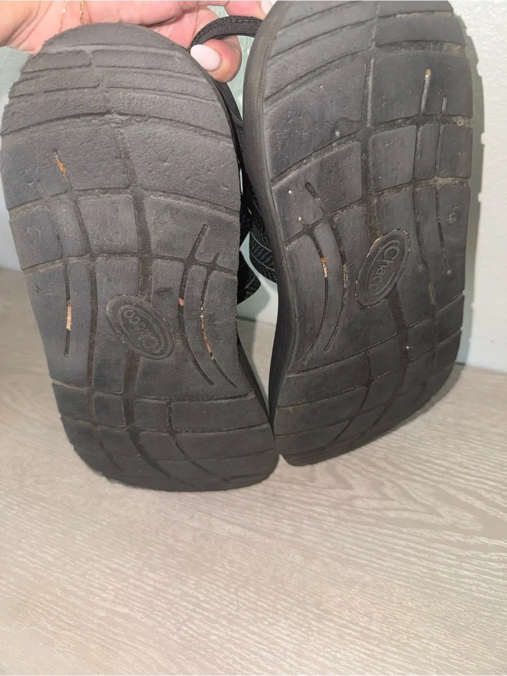 Men's CushZ Extra Cushioned Sandal black size 10
